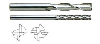 55584TF 3/8 x 3/8 x 1-3/4 x 4 4 FLUTE EXTRA LONG LENGTH TIALN-FUTURA COATED CARBIDE End Mill