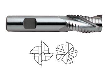 4 FLUTE REGULAR LENGTH CENTER CUT ROUGHER & FINISHER ASP-30