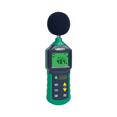 Insize 9351-130 DIGITAL SOUND LEVEL METER, Measuring range 30~130dB, Resolution 0.1dB