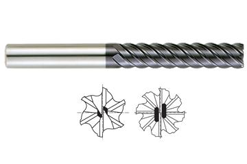 8 FLUTE EXTRA LONG LENGTH X-POWER CARBIDE