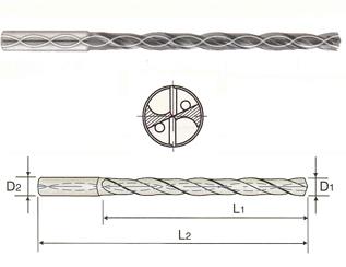 DH453021L U(.3680) x 10 x 95 x 142 CARBIDE DREAM DRILL INOX W/ COOLANT (8XD)