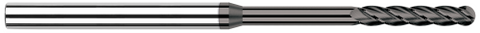 36593 Harvey Tool 3/32 BALL LR/LF CVD DIAMOND EM