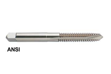 J0784 1-8, H4 3 FLUTED SPIRAL POINTED PLUG BRIGHT FINISH STANDARD TAP