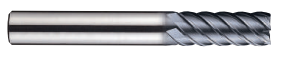 GMF29903 3/8 x 3/8 x 1-1/2 x 3-1/2 4G MILL 6 FLUTE 45 DEGREE HELIX END MILL