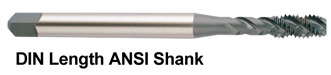 YG TA726S M20 x 1.5 D6 125.0L HSS-EX COMBO MODI SPIRAL FLUTE TAP DIN LENGTH ANSI SHANK STEAM HOMO