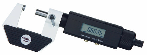 NON-ROTATING SPINDLE ELECTRONIC MICROMETER, 4-5"/100-125mm