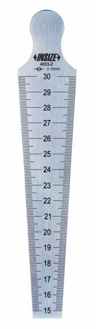 TAPER GAGE, 5/8"â€“1-3/16", graduation 1/64"