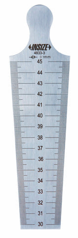 TAPER GAGE, 1-13/16"â€“2-3/8", graduation 1/64"