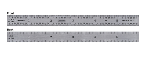 52-300-006-0. Fowler RULE FLEX  5R  6IN