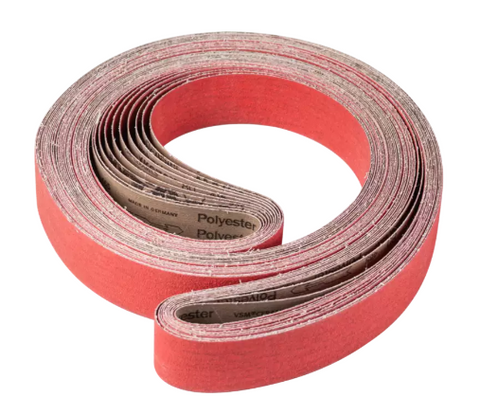 2" x 132" Coated Backstand Belt - Ceramic Oxide CO-COOL - 60 Grit