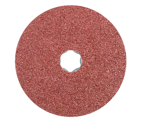 COMBICLICKÃ‚Â® Fiber Disc, 4-1/2" Dia. - Aluminum Oxide A, 120 Grit