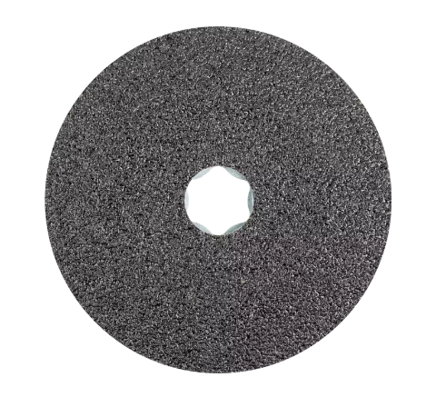 COMBICLICKÃ‚Â® Fiber Disc, 4-1/2" Dia. - Silicon Carbide C, 60 Grit