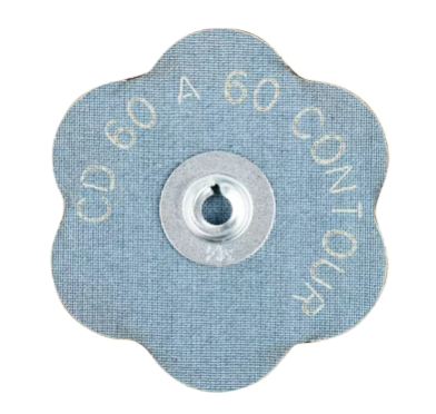 2-3/8" COMBIDISCÃ‚Â® CONTOUR Disc - Type CDR - Aluminum Oxide - 120 Grit