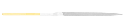 7" CORINOX Needle File for Stainless - Flat Shape, Cut 2