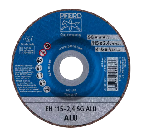 5" x 3/32" Cut-Off Wheel, 7/8" A.H. - SG ALU - Type 27