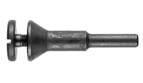 Small Grinding Wheel Mandrel - 1/4" Arbor Hole to 1/4" Shank