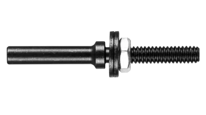 Nut Type Drive Arbor - For Tube Center Brushes - 1/2" Arbor Hole to 1/4" Shaft