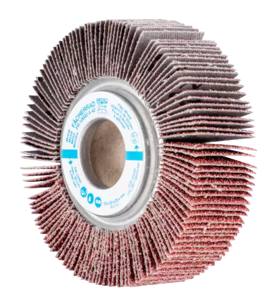 6" x 2" Unmounted Flap Wheel - 1" A.H. - Aluminum Oxide - 120 Grit