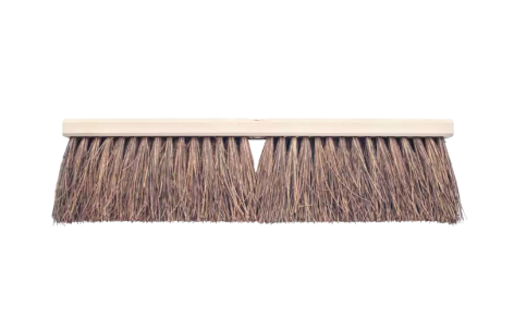 24" Wire Center Heavy Sweep Broom - Tampico Border, 2-7/8" Trim