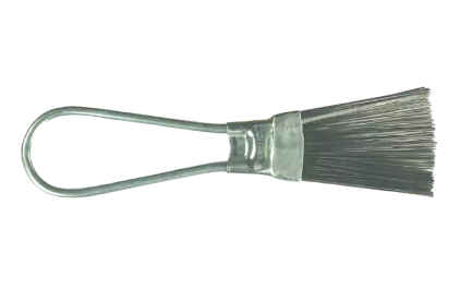 1-1/4" Metal Made Chip Brush - Stainless Wire, Loop Handle