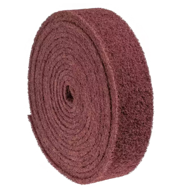 4" x 10 yd Non-Woven Shop / Finishing Roll - Aluminum Oxide, 280 Grit (Fine)