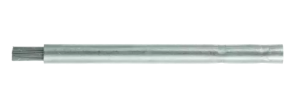 3/16" Pencil End Brush, 1/4" Shank - 3/8" Trim, .012 SS Wire, 3-3/8" OAL