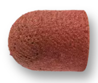 3/8" x 5/8" POLICAPÃ‚Â® Abrasive Cap - Shape C - Aluminum Oxide - 280 Grit