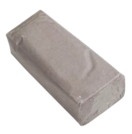 Small Polishing Paste Bar, Brown - Pre-polish for Non-Ferrous Metals