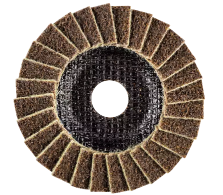 5" POLIVLIESÃ‚Â® Non-Woven Flap Disc - 7/8" Arbor Hole - Fine Grade