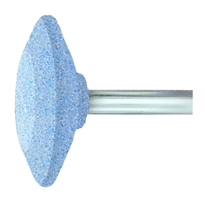 A36 Vitrified Mounted Point 1/4" Shank - Ceramic oxide 80 Grit TOUGH