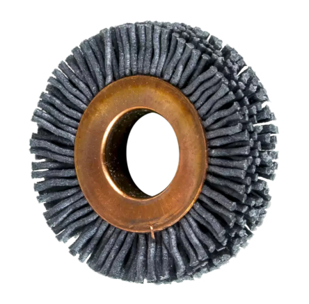 3" M-BRADÃ‚Â® Tube Center Wheel - 1/2" A.H., .035 SiC - 180 Grit