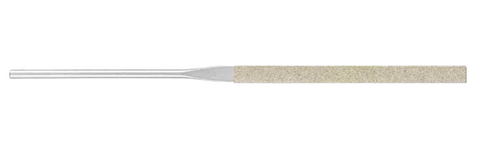 5-1/2" Diamond Needle File - Equalling Round Edge, Fine Cut