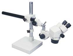 SPI STEREO MICROSCOPE- 10X W/BOOM STAND