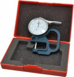 SPI DIAL THICKNESS GAGE- .001" X 1/2" OPENING