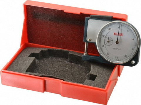 SPI DIAL THICKNESS GAGE- POCKET STYLE .0005"