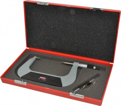 SPI BLADE MICROMETER- 3-4" RATCHET FRICTION