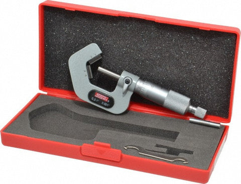 SPI V-ANVIL MICROMETER- 5 FLUTE 0.2-1"