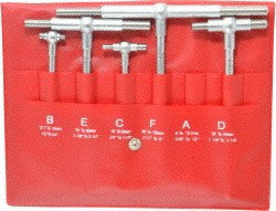 SPI TELESCOPING GAGE- PRECISION 5 PC SET