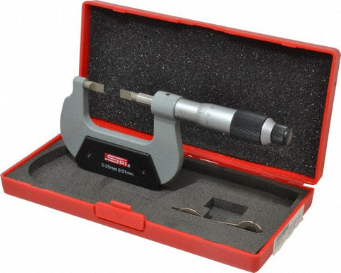 SPI BLADE MICROMETER- 0-25MM