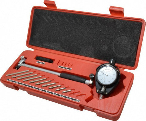 SPI DIAL BORE GAUGE SET- 2-6" GRAD.: 0.0005"