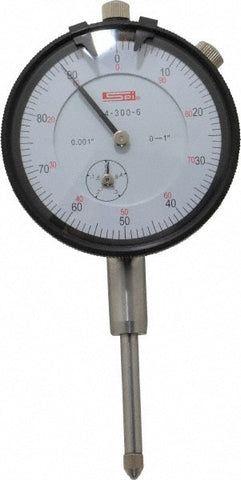 SPI DIAL INDICATOR- AGD2 1.00 0-100 WHITE