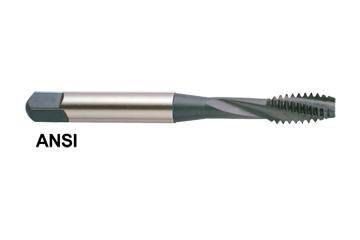 B5723 3/4-16, H3 4 FLUTED SLOW SPIRAL FLUTED MODIFIED BOTTOMING TICN-COATED TAP