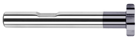 839750-C3 1.0000" (1) Cutter DIA x 0.0150" (1/64) Radius x 0.1250" (1/8) Width - Slotting - 12 FL - AlTiN Coated