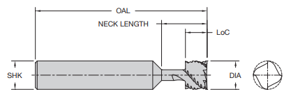 Onsrud 34-130 16x3.30MM SC POTTED FASTENER TOOL