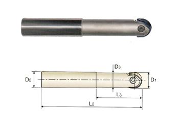 ZBS2040 5/8 x 9/16 x 2-9/16 x 5 - I-XMILL REGULAR STRAIGHT NECK TYPE INCH,