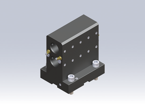 MNL12-BG32MZ-MSD. Lyndex Mori Static BG32mm Z-Axis 90Deg<Axial> MainSubDual 2+2 ExtCoolant