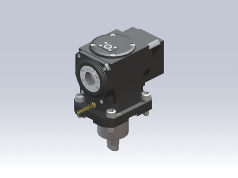 MNL12-CAPTO4Z-C-2MP. Lyndex Mori Live C4 Z-Axis 90Deg<Axial> IntCoolant 2MP