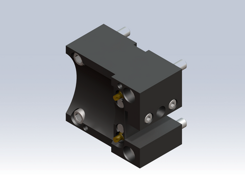 MNL12-OD10X. Lyndex Mori Static OD1"SQR X-Axis STRT<Radial> ExtCoolant