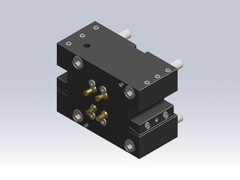 MNL12-OD20MX-MS. Lyndex Mori Static OD20mmSQR X-Axis STRT<Radial> MainSub 1+1 ExtCoolant