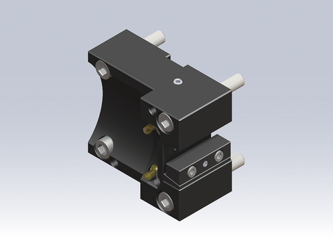 MNL12-OD20MX. Lyndex Mori Static OD20mmSQR X-Axis STRT<Radial> ExtCoolant